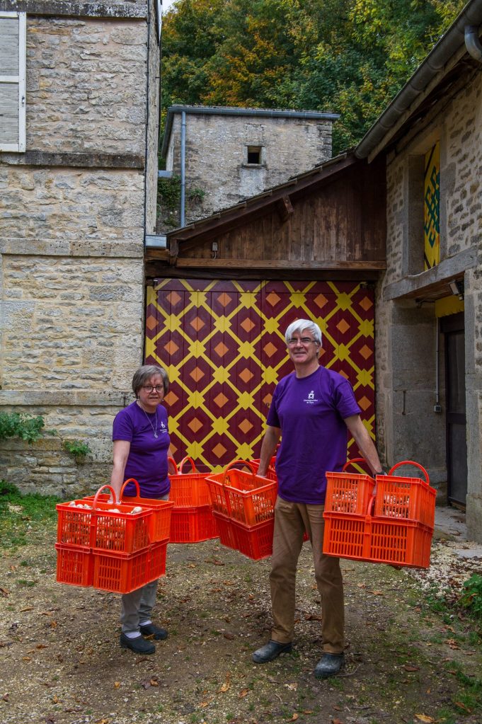 Luc et Blandine cagettes